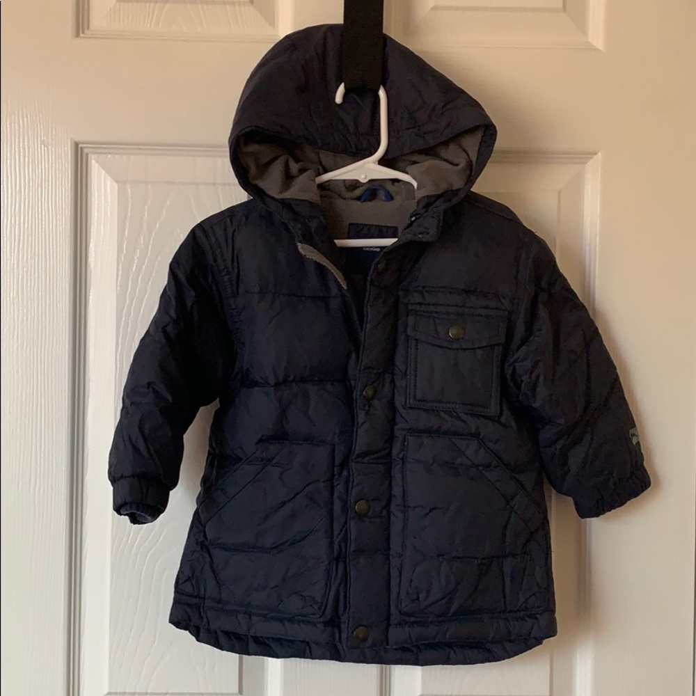 Baby Gap Jacket with fleece lining. Navy blue